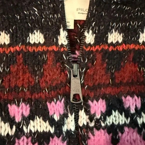 NWT Pilcro by Anthropologie Zip Cardigan